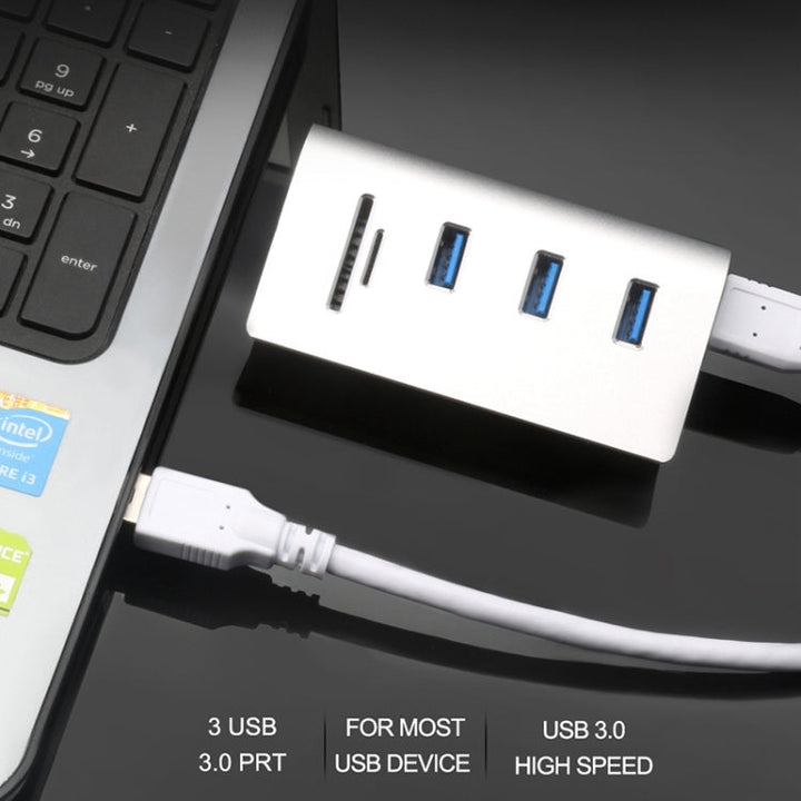Lisslune | Rocketek HUB-3PC2 High-Speed USB 3.0 Splitter HUB Adapter (White)
