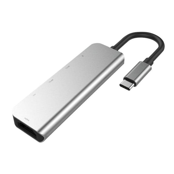 Lisslune | 5 in 1 HDMI + USB x 2 + PD x 2 to USB-C / Type-C HUB Adapter