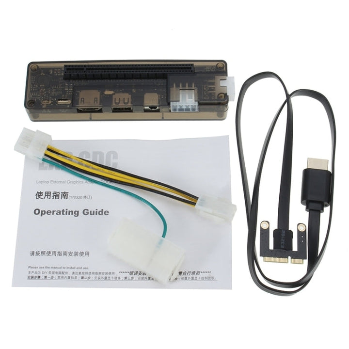 Lisslune | Mini PCI-E Version V8.0 EXP GDC Laptop External Independent Graphics Card Dock Express Card