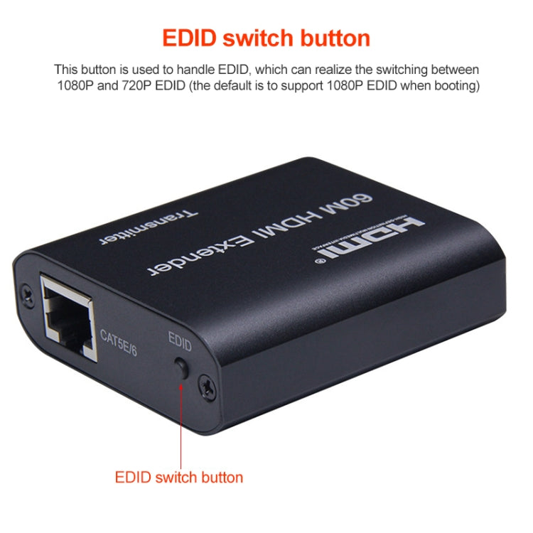 Lisslune | BOWU BW-HE60U 60m HDMI to RJ45 Network Extender