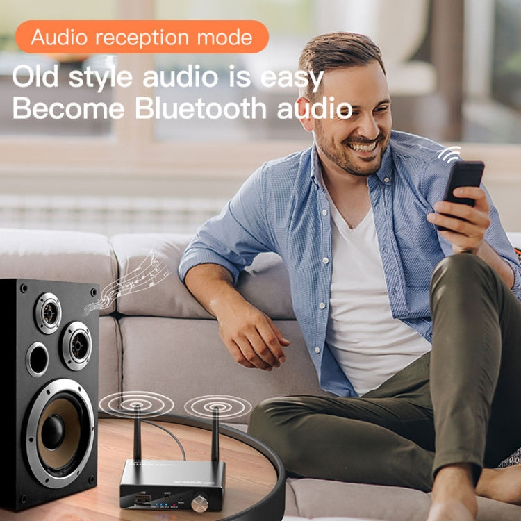 Lisslune | LY35 Optical Fiber Coaxial Digital-to-Analog 6 in 1 Bluetooth Receiver & Transmitter