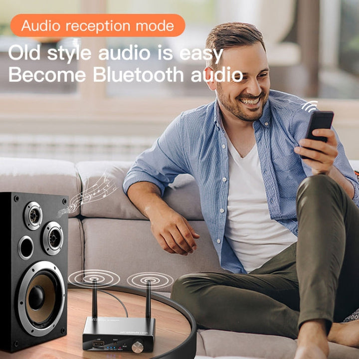 Lisslune | LY35 Optical Fiber Coaxial Digital-to-Analog 6 in 1 Bluetooth Receiver & Transmitter