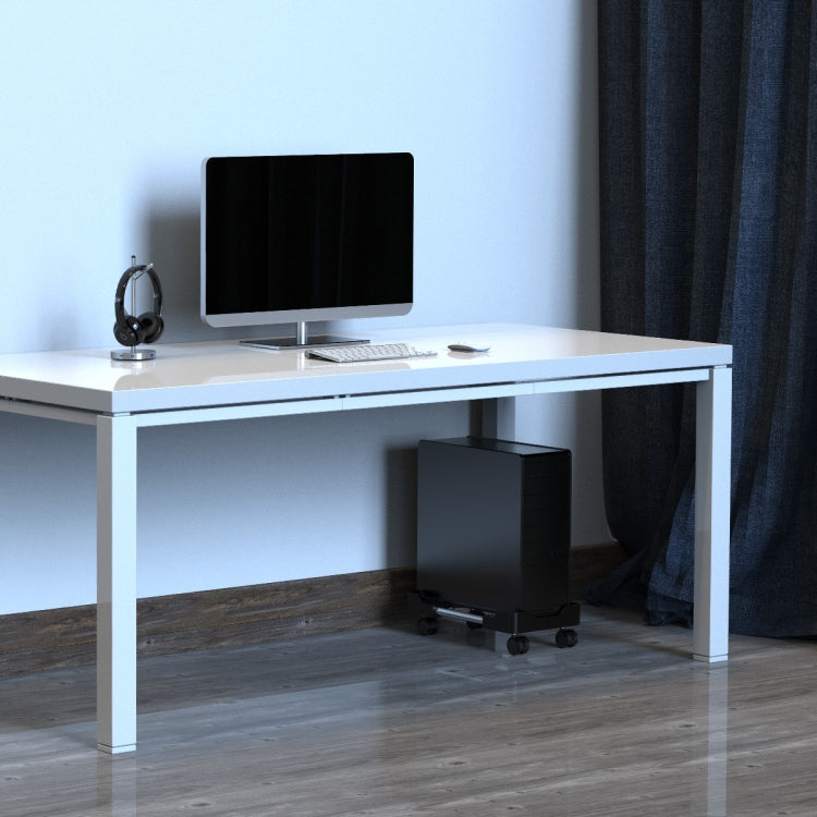 Lisslune | ORICO CPB4-BK-BP Computer Host Mount with Wheels (Black)