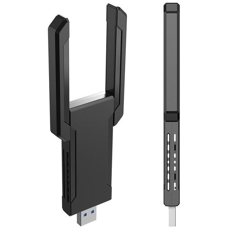Lisslune | COMFAST 972AX 5400Mbps WiFi6 Free Drive USB Wireless Network Card