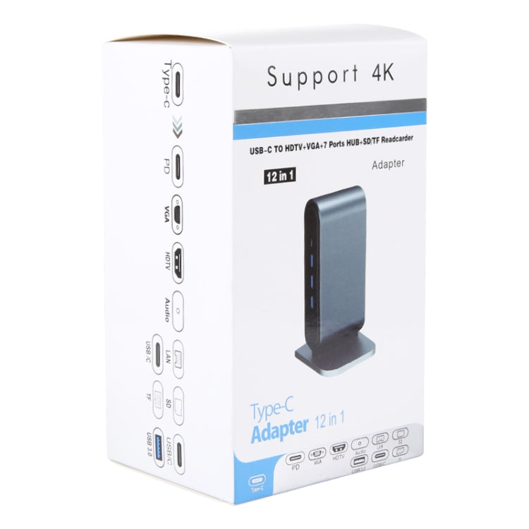 Lisslune | BYL-2201 12 in 1 USB-C / Type-C HUB Adapter