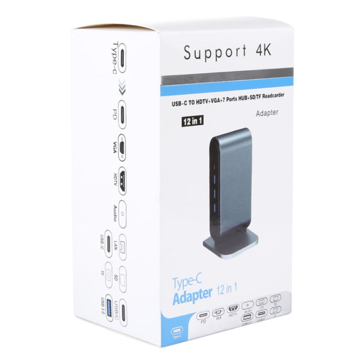 Lisslune | BYL-2201 12 in 1 USB-C / Type-C HUB Adapter