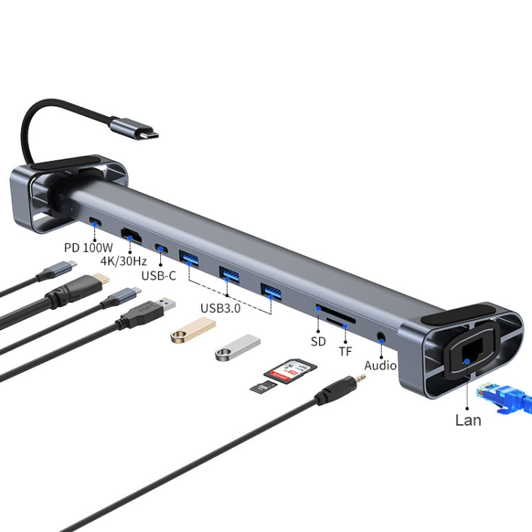 Lisslune | BYL-2212 10 in 1 USB-C / Type-C HUB Adapter