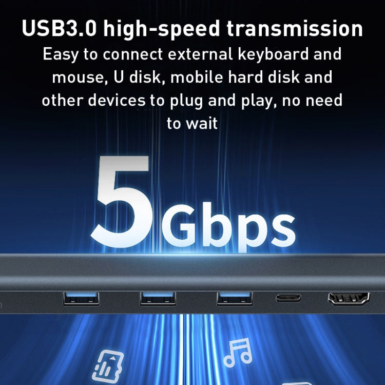 Lisslune | BYL-2212 10 in 1 USB-C / Type-C HUB Adapter