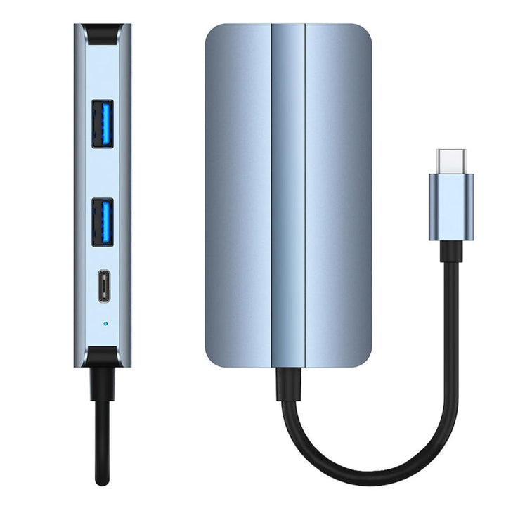 Lisslune | BYL-2106 7 in 1 USB-C / Type-C to USB Docking Station HUB Adapter (Silver)