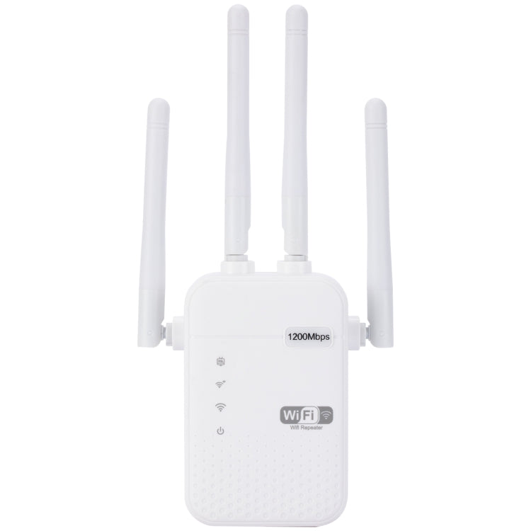 Lisslune | ZX-R08 1200Mbps 2.4G/5G Dual-Band WiFi Repeater Signal Amplifier, US Plug