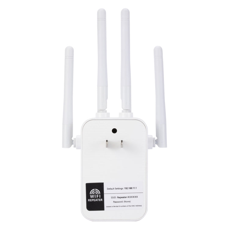 Lisslune | ZX-R08 1200Mbps 2.4G/5G Dual-Band WiFi Repeater Signal Amplifier, US Plug