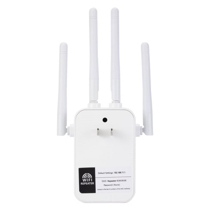 Lisslune | ZX-R08 1200Mbps 2.4G/5G Dual-Band WiFi Repeater Signal Amplifier, US Plug