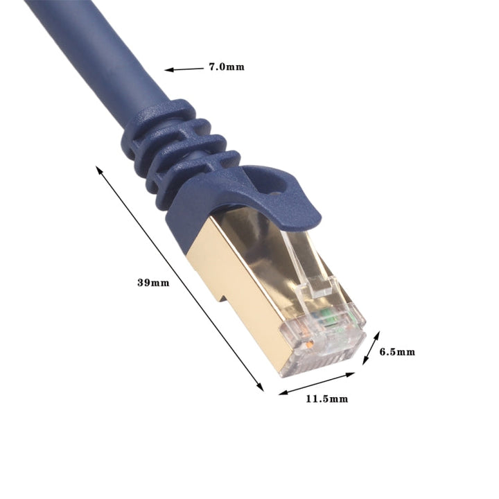 Lisslune | 15m CAT8 Computer Switch Router Ethernet Network LAN Cable, Patch Line RJ45