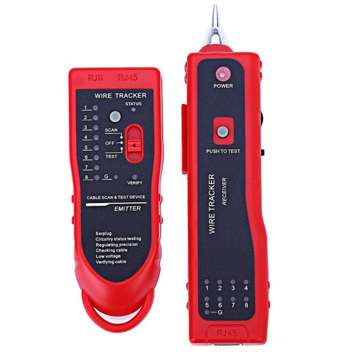 Lisslune | RJ11 / RJ45 Telephone Cable Tracker Ethernet LAN Network Cable Tester Detector Line Finder