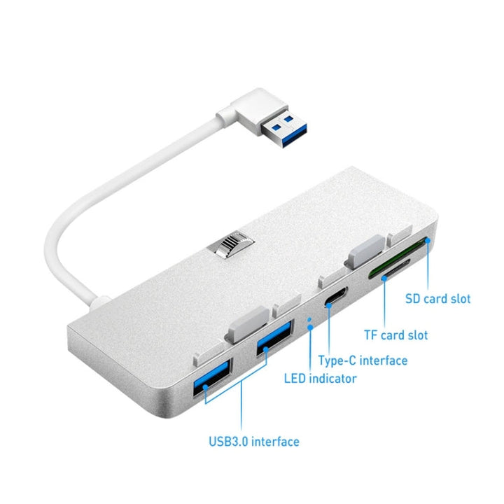 Lisslune | Rocketek HC413 Type-C + USB3.0 x 2 + SD / TF Card Reader HUB Adapter