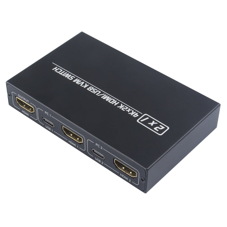 Lisslune | AM-KVM201CL 2x1 4Kx2K HDMI / USB / KVM Switch