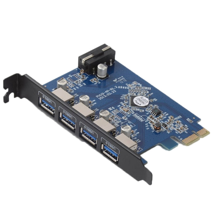 Lisslune | ORICO PVU3-4P 4 Ports USB3.0 PCI Express Card for Desktop (Black)