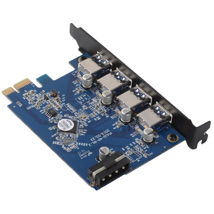 Lisslune | ORICO PVU3-4P 4 Ports USB3.0 PCI Express Card for Desktop (Black)