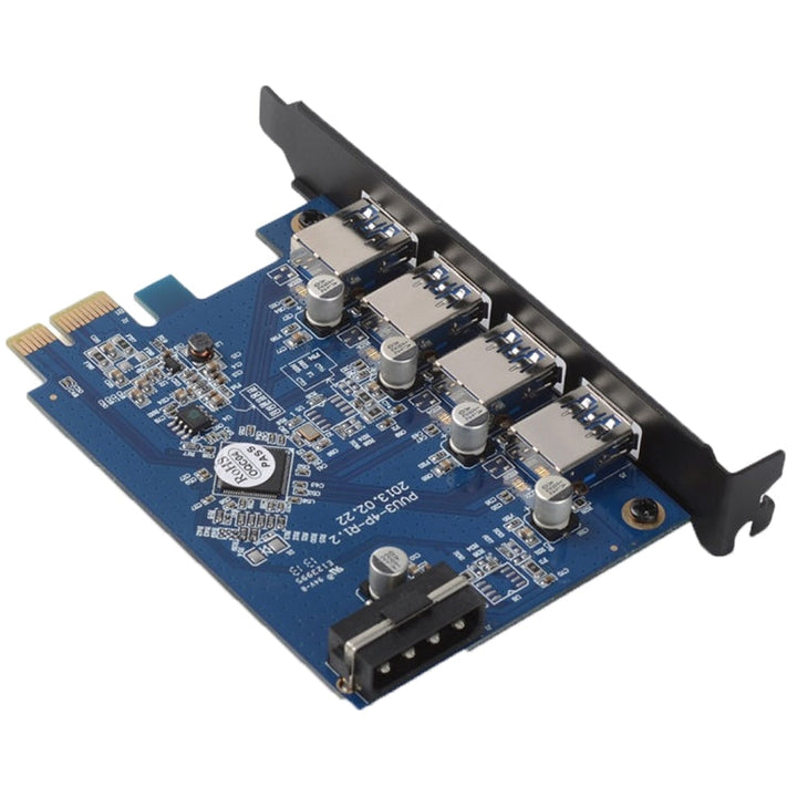 Lisslune | ORICO PVU3-4P 4 Ports USB3.0 PCI Express Card for Desktop (Black)