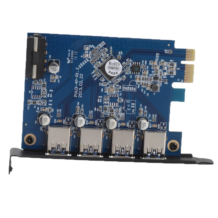 Lisslune | ORICO PVU3-4P 4 Ports USB3.0 PCI Express Card for Desktop (Black)