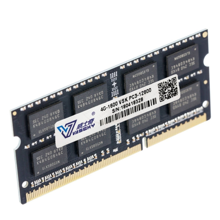 Lisslune | Vaseky 4GB 1600MHz PC3-12800 DDR3 PC Memory RAM Module for Laptop