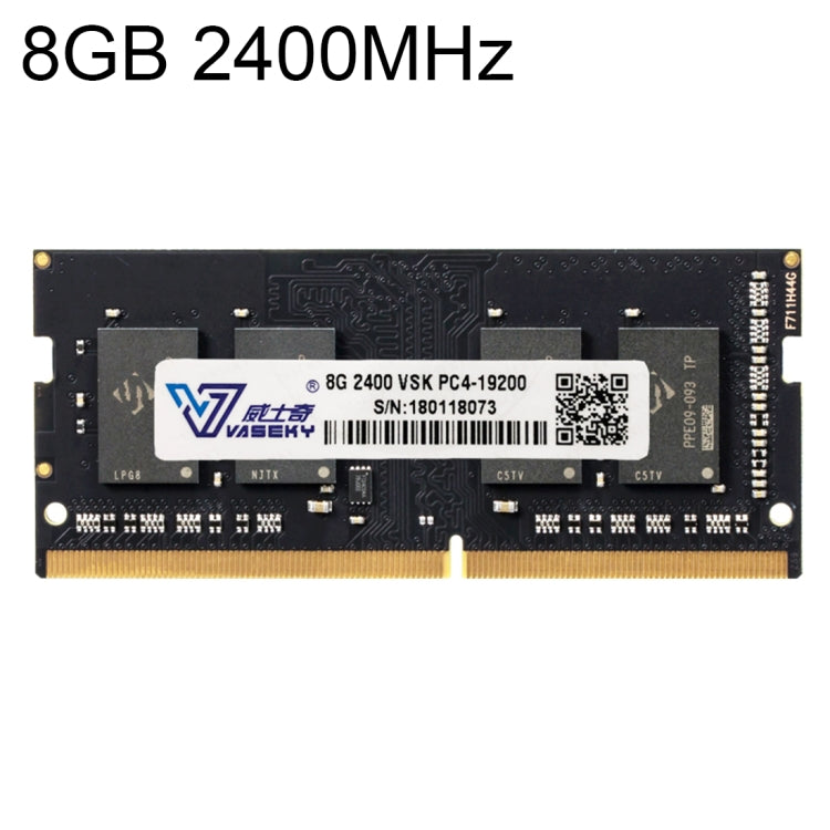 Lisslune | Vaseky 8GB 2400MHz PC4-19200 DDR4 PC Memory RAM Module for Laptop