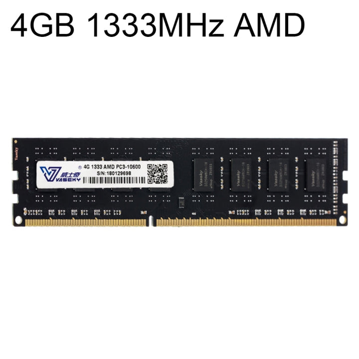 Lisslune | Vaseky 4GB 1333MHz AMD PC3-10600 DDR3 PC memory RAM module for desktop