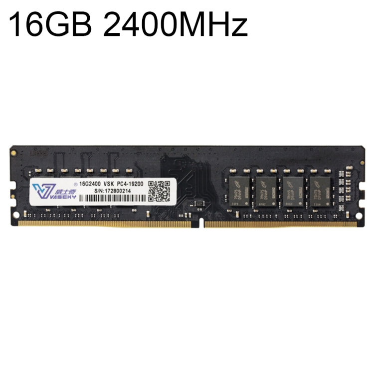 Lisslune | Vaseky 16GB 2400MHz PC4-19200 DDR4 PC Memory RAM Module for Desktop
