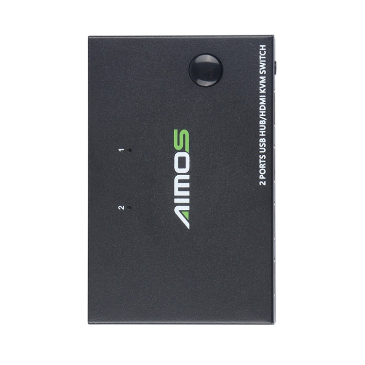 Lisslune | AIMOS AM-KVM201CC 2 Ports USB HUB HDMI KVM Switch without extension cable