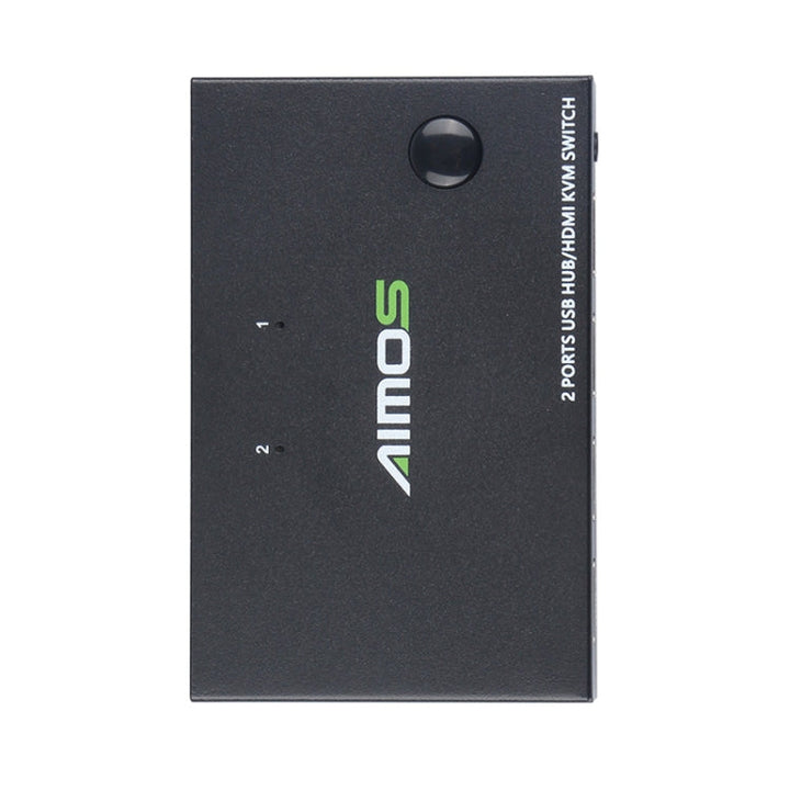 Lisslune | AIMOS AM-KVM201CC 2 Ports USB HUB HDMI KVM Switch without extension cable