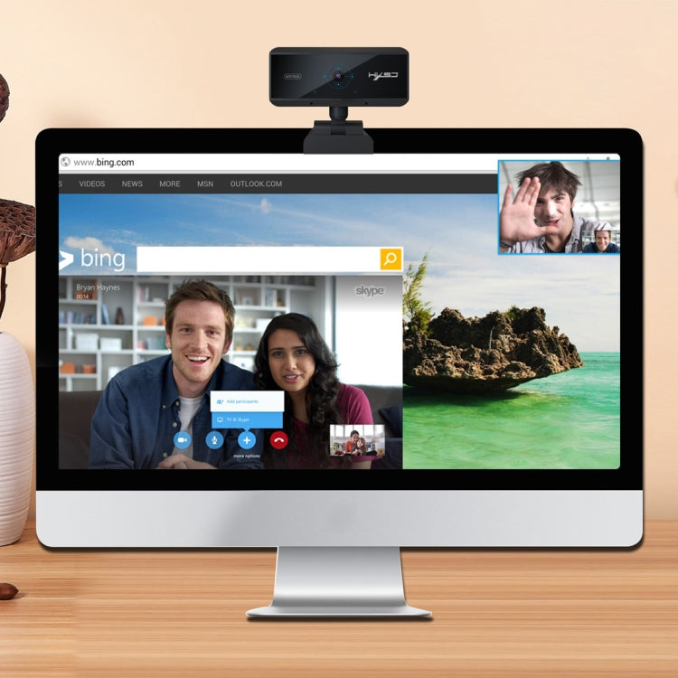 Lisslune | 5.0 Mega Pixel 1080P HD Auto Focus Video Webcam