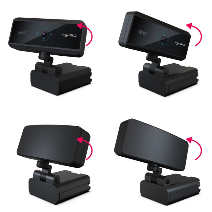 Lisslune | 5.0 Mega Pixel 1080P HD Auto Focus Video Webcam