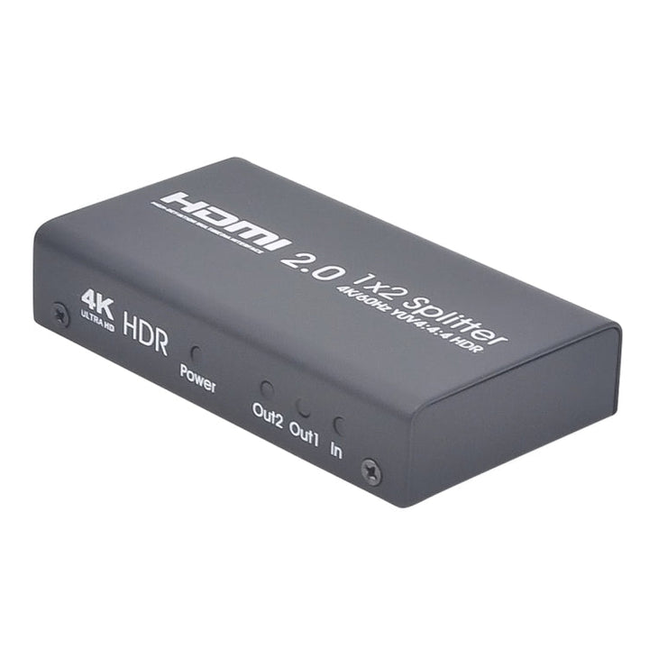 Lisslune | AYS-12V20 HDMI 2.0 1x2 4K Ultra HD Switch Splitter(Black)
