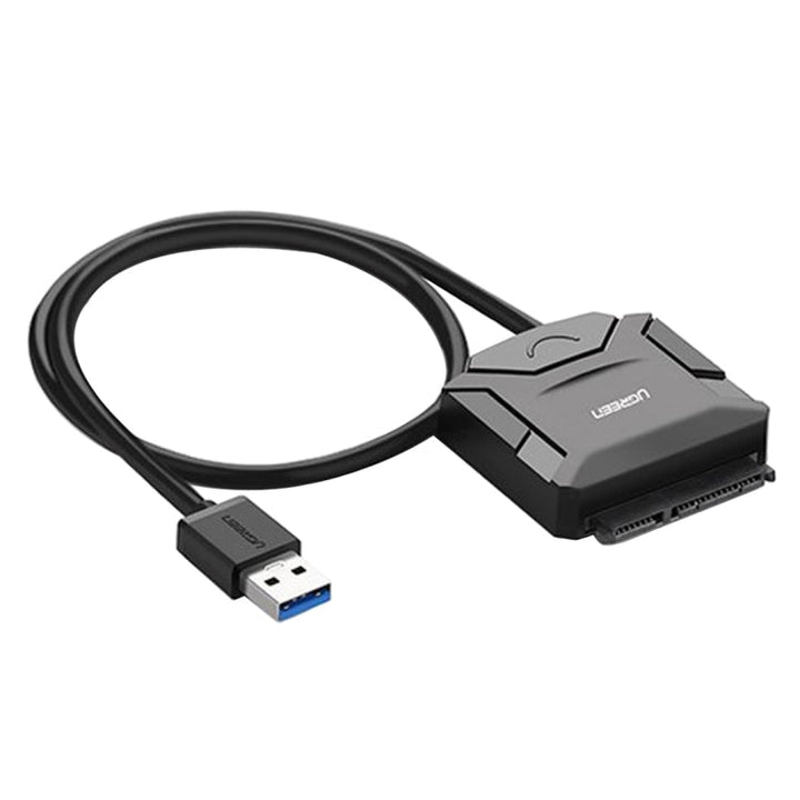 Lisslune | UGREEN USB 3.0 to SATA Adapter Cable Converter for 2.5 / 3.5 inch Hard Drive HDD and SSD, Supports UASP SATA 3.0 (Black)
