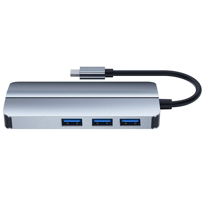 Lisslune | BYL-2209 6 in 1 USB-C / Type-C to USB Multifunctional Docking Station HUB Adapter