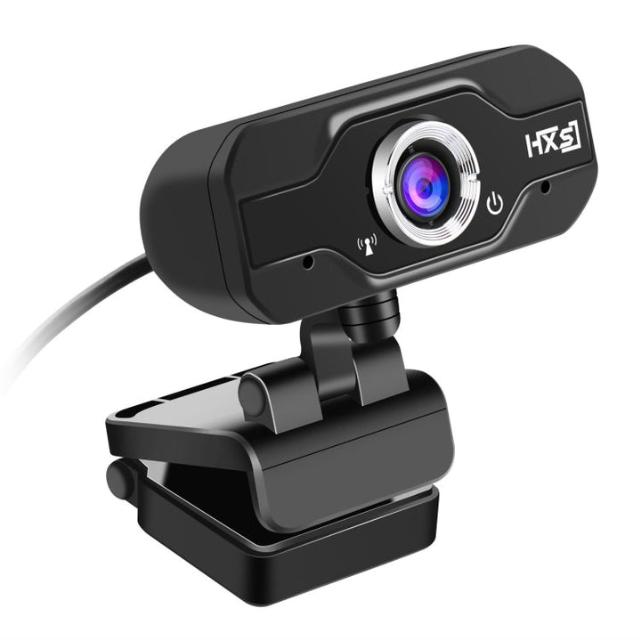 Lisslune | HXSJ S50 30fps 100 Megapixel 720P HD Webcam for Desktop / Laptop / Smart TV, with 10m sound-absorbing microphone, Cable length: 1.4m