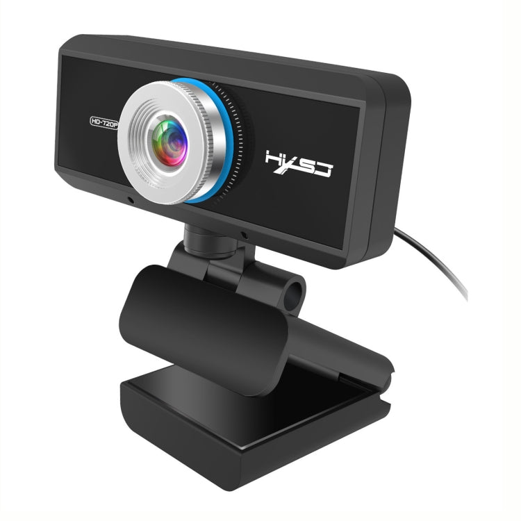 Lisslune | HXSJ S90 30fps 1 Megapixel 720P HD Webcam for Desktop / Laptop / Android TV, with 8m noise-cancelling microphone, Cable length: 1.5m