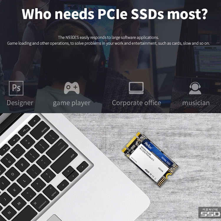 Lisslune | Netac N930ES 256GB M.2 2242 PCIe Gen3x2 Solid State Drive