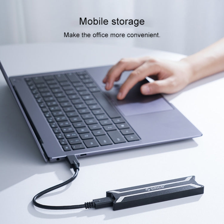 Lisslune | ORICO PBM2 NVMe M.2 SSD enclosure Type C USB 3.1 enclosure hard drive box (10Gbps)