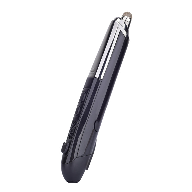Lisslune | PR-08 6-Button Smart Wireless Optical Mouse with Stylus Pen & Laser Function (Black)