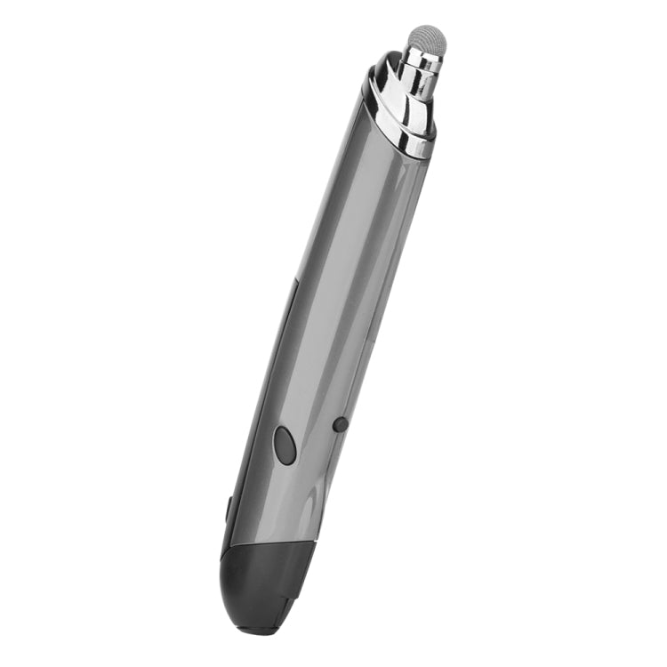Lisslune | PR-08 6-Button Smart Wireless Optical Mouse with Stylus Pen & Laser Function (Gray)
