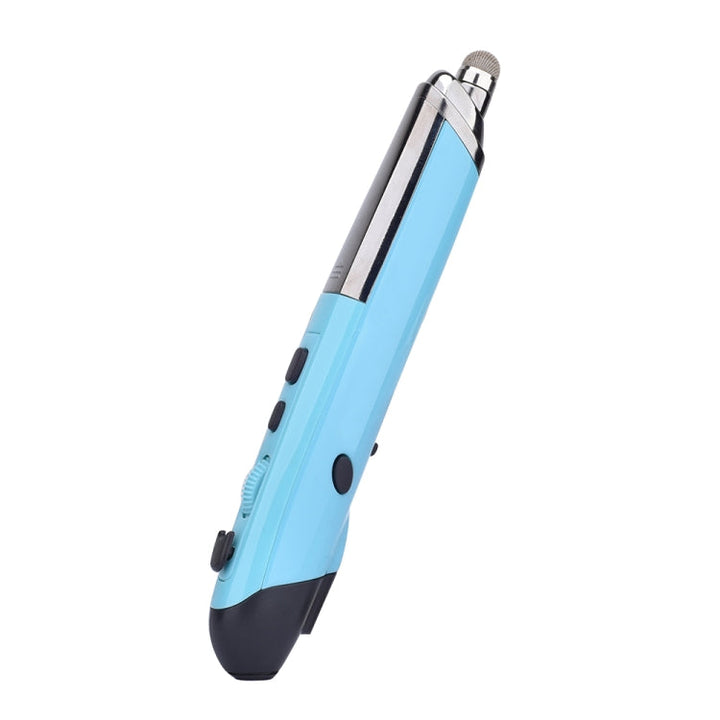 Lisslune | PR-08 6-Button Smart Wireless Optical Mouse with Stylus Pen & Laser Function (Blue)