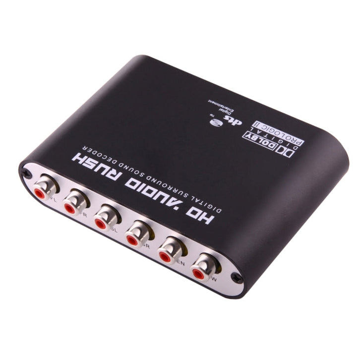Lisslune | NEWKENG 51R DTS / AC3 to Analog 5.1 Audio / Stereo Audio Digital Audio Converter Decoder