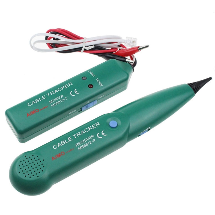 Lisslune | BSIDE MS6812 RJ11 & RJ45 telephone line cable tracker, including transmitter & receiver