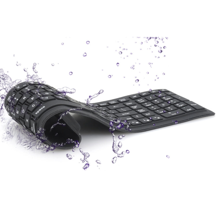 Lisslune | JA-11 108-Key Foldable Silicone Bluetooth Keyboard