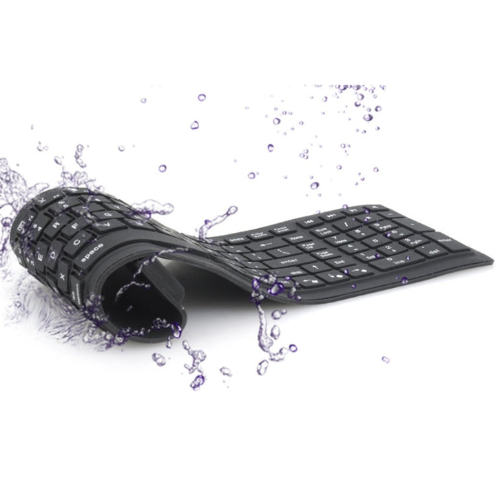 Lisslune | JA-11 108-Key Foldable Silicone Bluetooth Keyboard