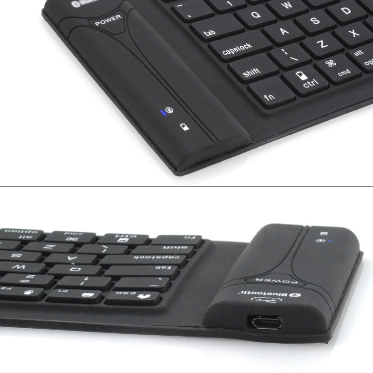Lisslune | JA-11 108-Key Foldable Silicone Bluetooth Keyboard