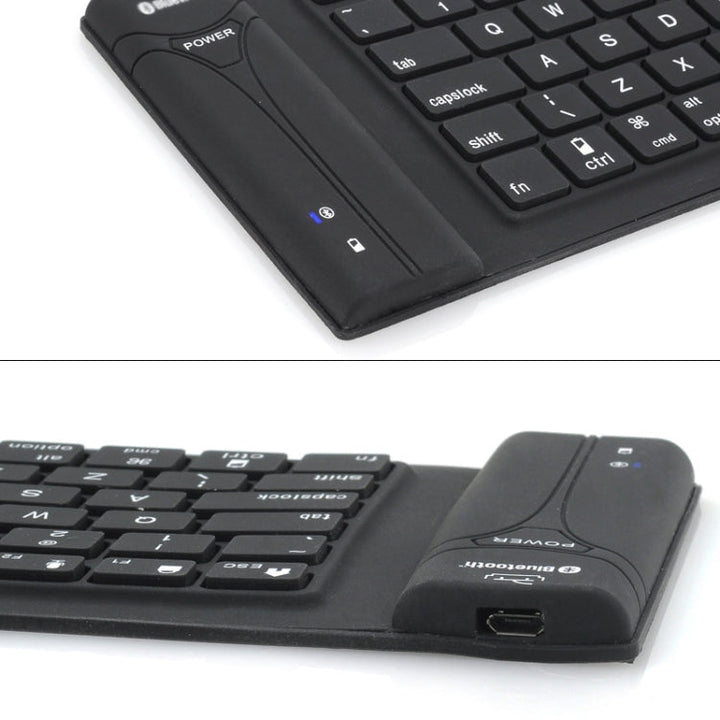 Lisslune | JA-11 108-Key Foldable Silicone Bluetooth Keyboard