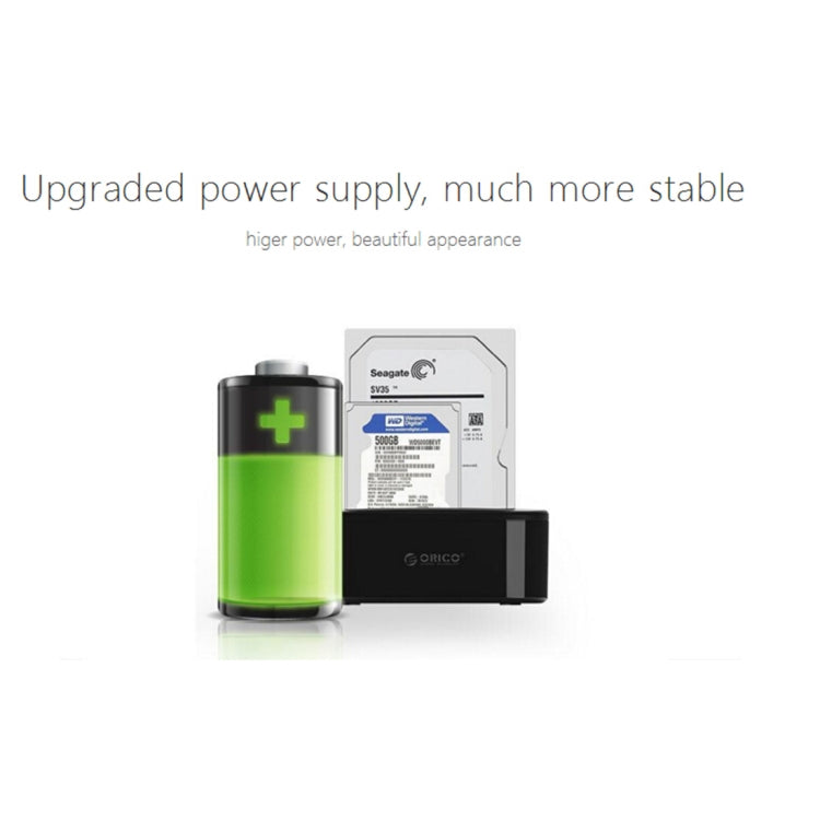 Lisslune | ORICO 6228US3 2.5 / 3.5 inch SATA HDD / SSD 2 Bay USB 3.0 Hard Drive Dock