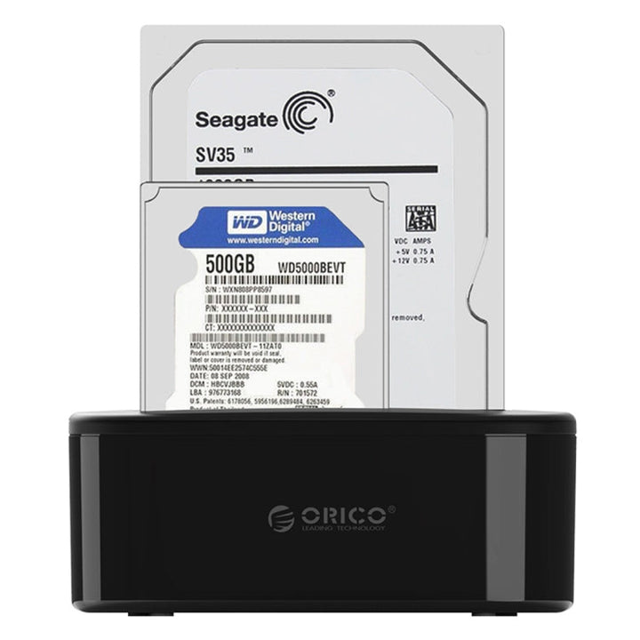 Lisslune | ORICO 6228US3 2.5 / 3.5 inch SATA HDD / SSD 2 Bay USB 3.0 Hard Drive Dock